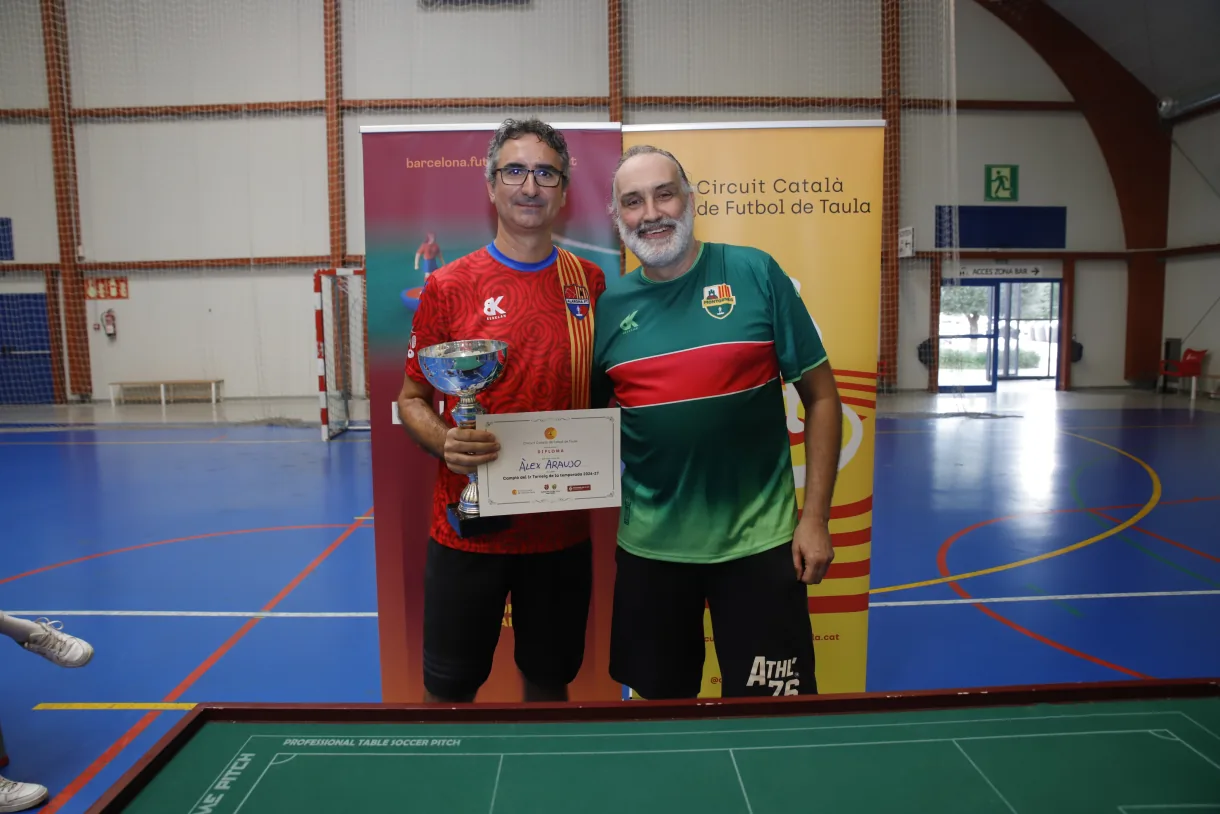Àlex Araujo, campió