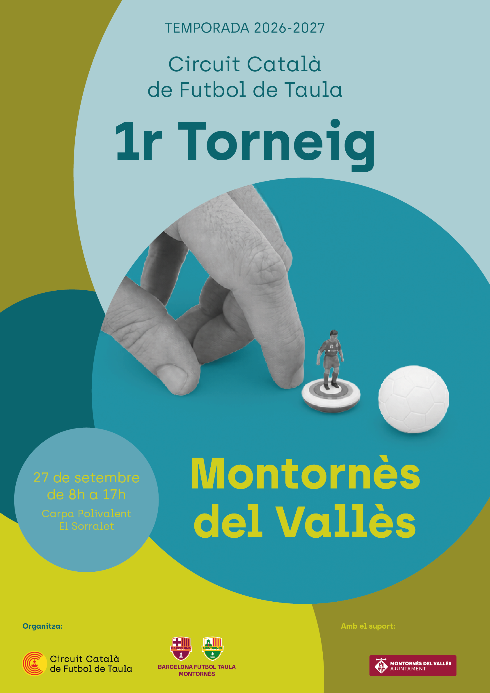 Cartell del 1r Torneig a Montornès del Vallès